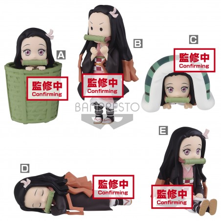 D9335 - Demon Slayer: Kimetsu no Yaiba WORLD COLLECTABLE FIGURE - Nezuko Kamado COLLECTION 2 X 12