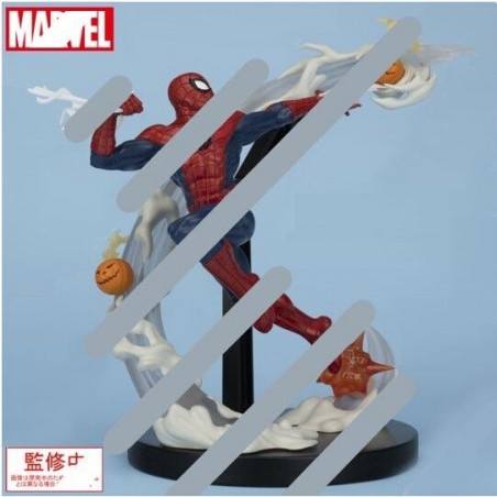 MARVEL - ACT/CUT FIGURE - SPIDER-MAN (Vs GREEN GOBLIN)