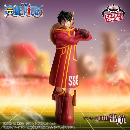ONE PIECE - THE SHUKKO FIGURE - MONKEY.D.LUFFY Ver. EGGHEAD