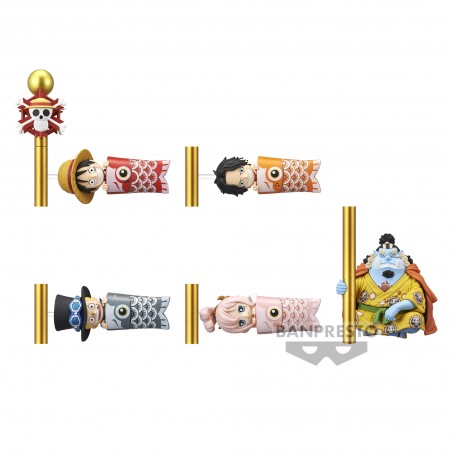 ONE PIECE - WORLD COLLECTABLE FIGURE - CARP STREAMER X 10