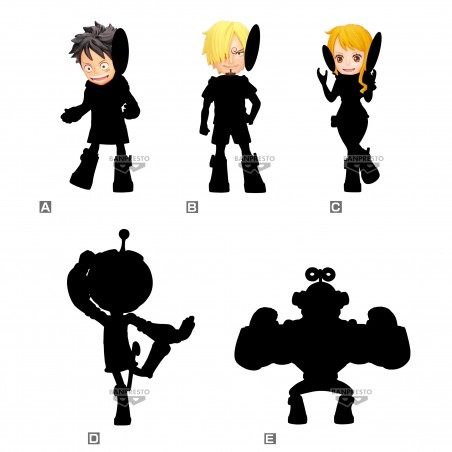 ONE PIECE - WORLD COLLECTABLE FIGURE - EGG HEAD Vol.1 X 12