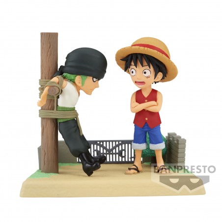 ONE PIECE - WORLD COLLECTABLE FIGURE LOG STORIES - LUFFY & ZORO