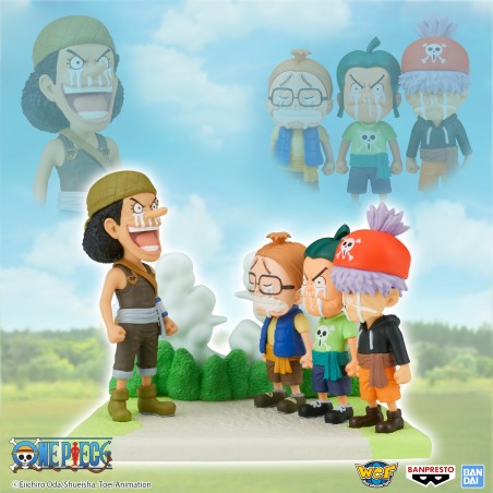 ONE PIECE - WORLD COLLECTABLE FIGURE LOG STORIES - USOPP PIRATES