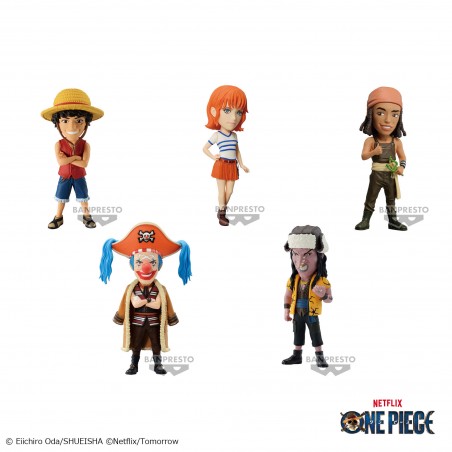 ONE PIECE NETFLIX - WORLD COLLECTABLE FIGURE FIGURE Vol.1 X 12