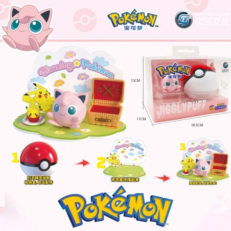 POKÉMON - 3D SCENE FIGURE - RONDOUDOU