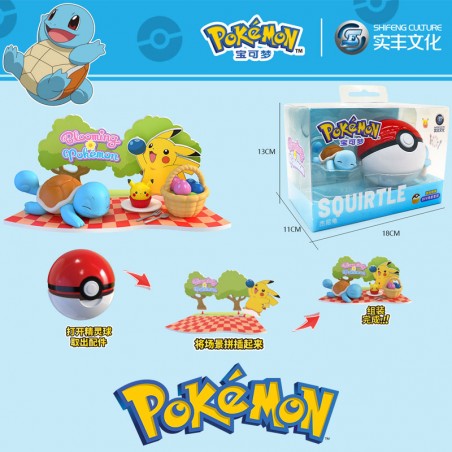 POKÉMON - 3D SCENE FIGURE - SQUIRTLE