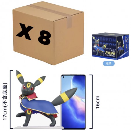 POKEMON - FIGURE LANGBOWANG - POKEMON UNITE - NOCTALI X 8